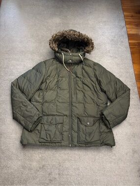 Eddie Bauer Yukon Classic 2.0 Down Hooded Jacket Green Women’s